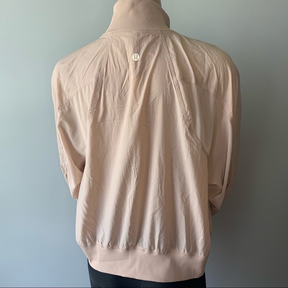 NWT LULULEMON PASTEL PINK SERVE IT ATHLETIC JACKET - Picture 9 of 10